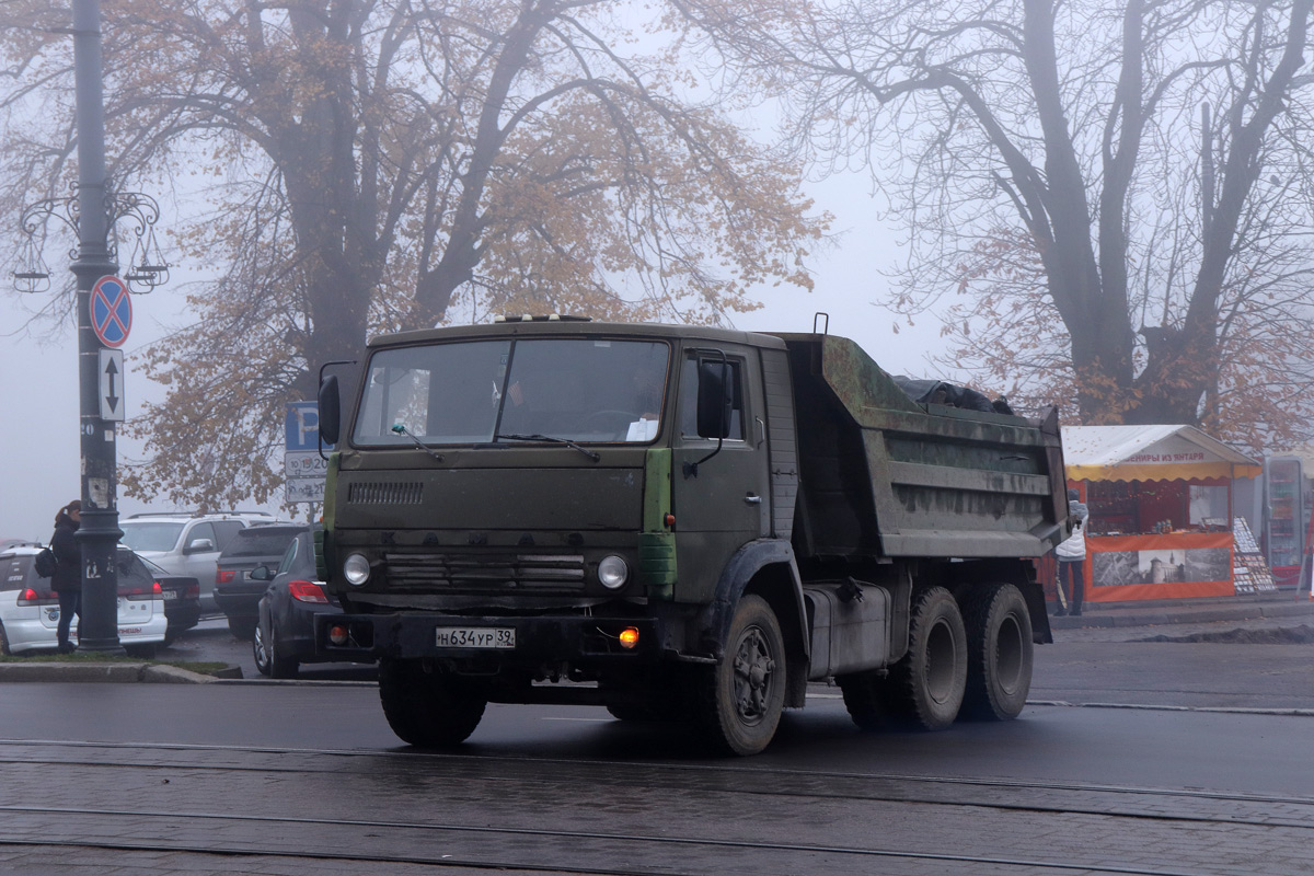 Калининградская область, № Н 634 УР 39 — КамАЗ-55111 (общая модель)