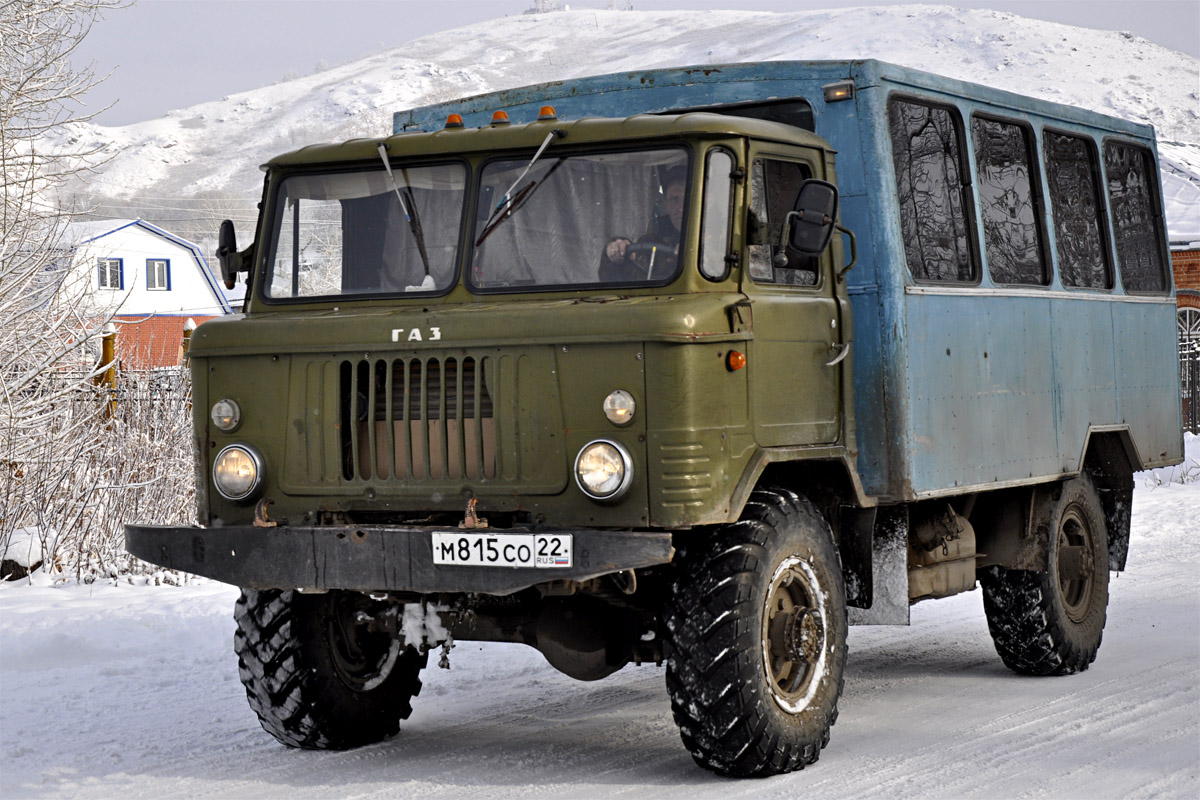 Алтайский край, № М 815 СО 22 — ГАЗ-66-11