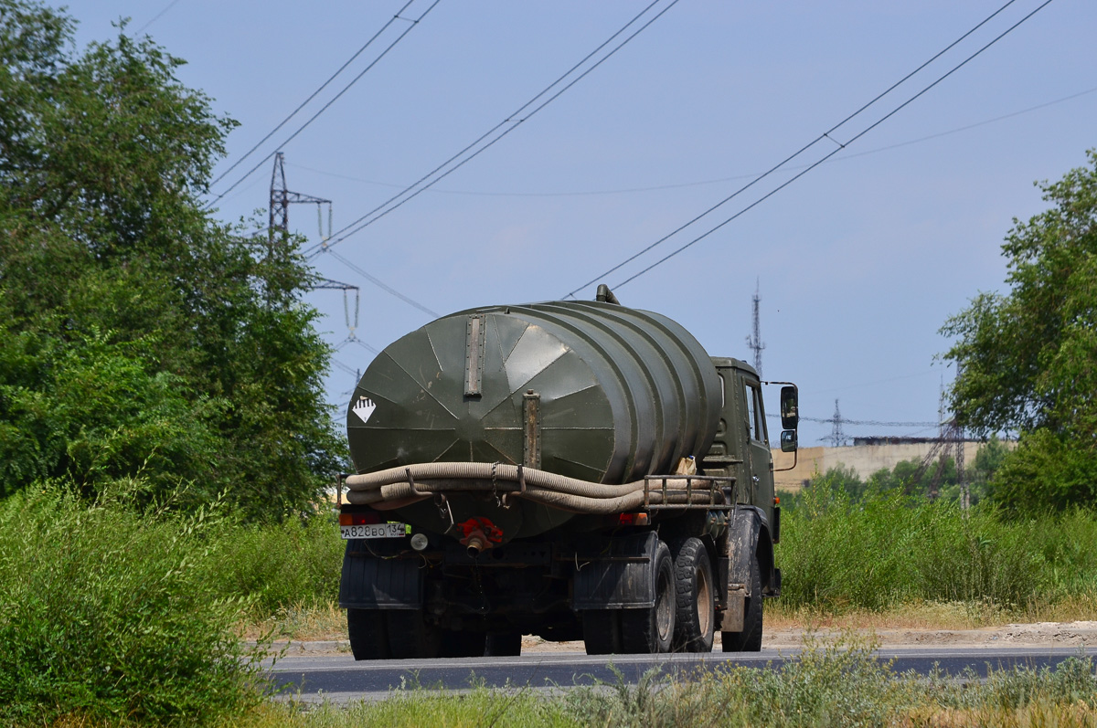 Волгоградская область, № А 828 ВО 134 — КамАЗ-5410