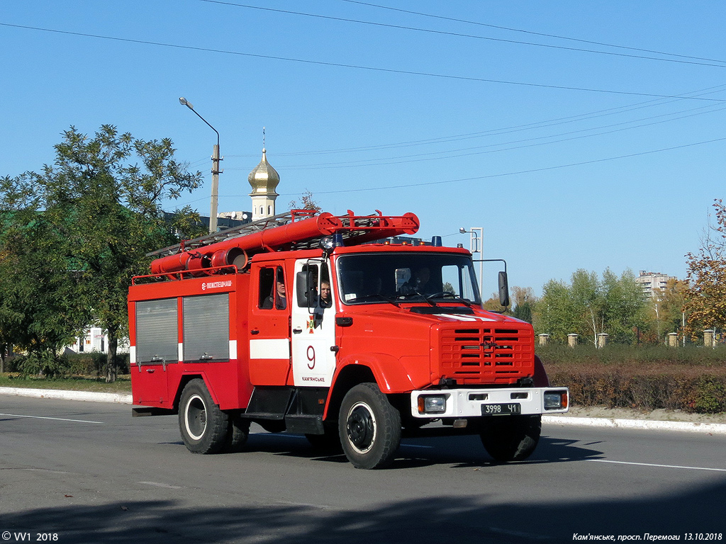 Днепропетровская область, № 3998 Ч1 — ЗИЛ-432921