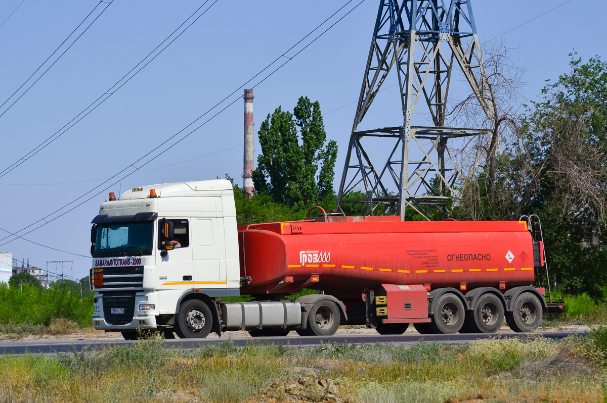 Самарская область, № Т 380 ЕТ 163 — DAF XF105 FT