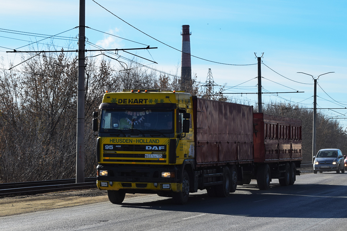 Новосибирская область, № В 037 ВА 154 — DAF 95 FAR