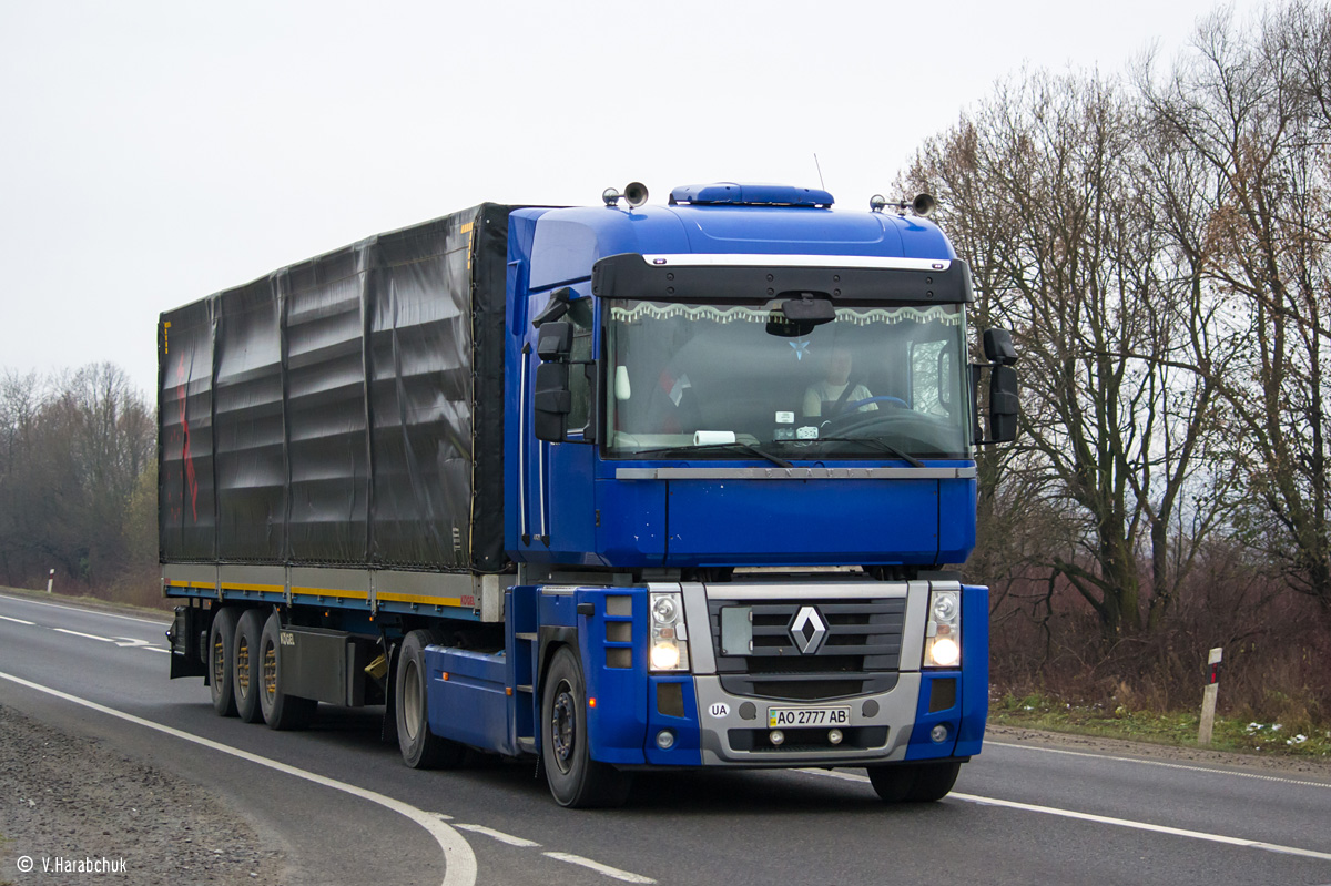 Закарпатская область, № АО 2777 АВ — Renault Magnum ('2008)