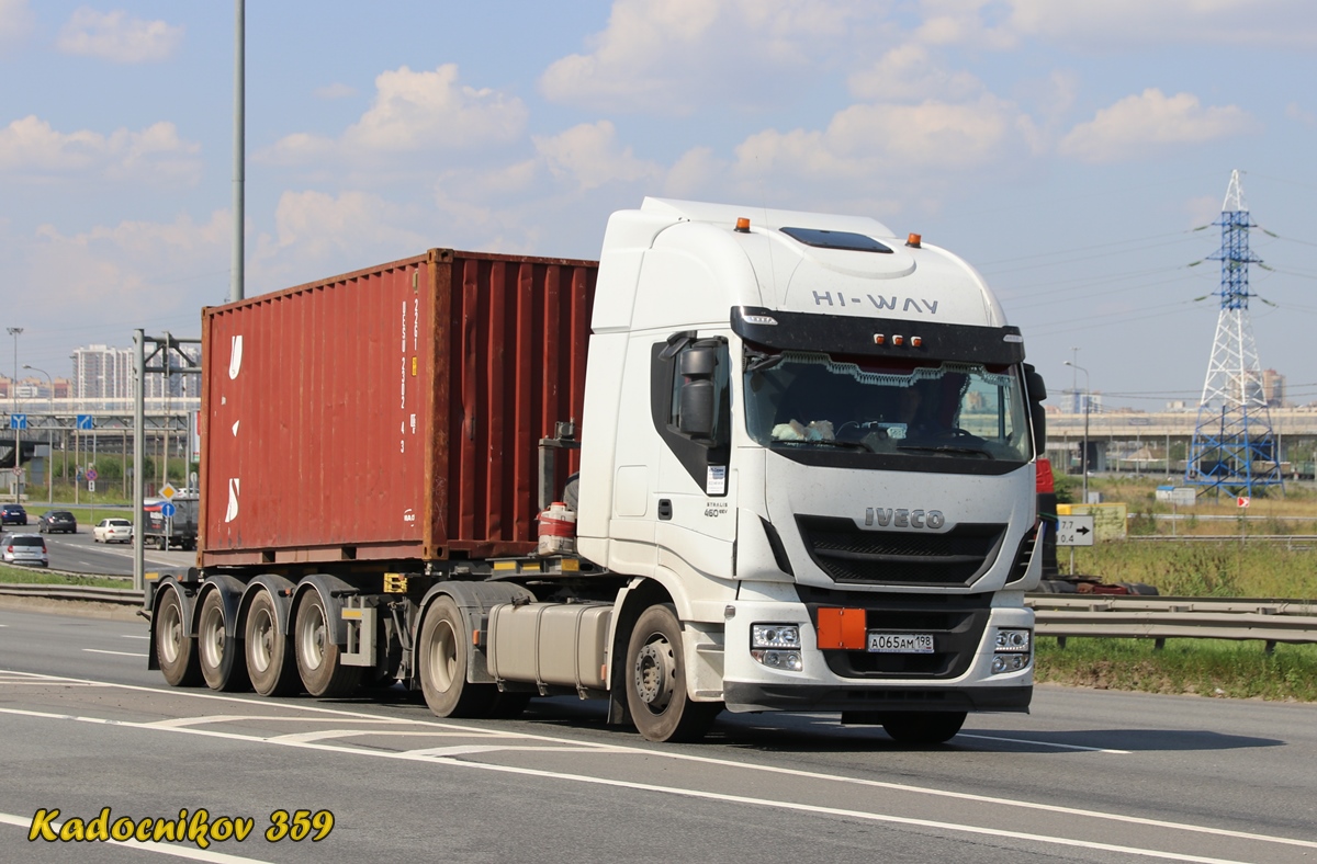 Санкт-Петербург, № А 065 АМ 198 — IVECO Stralis ('2012) 460