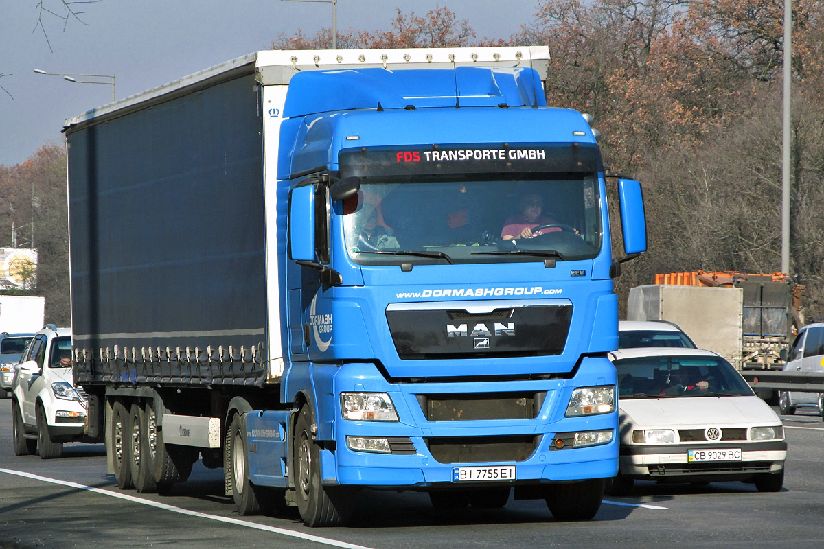 Полтавская область, № ВІ 7755 ЕІ — MAN TGX ('2007) 18.440