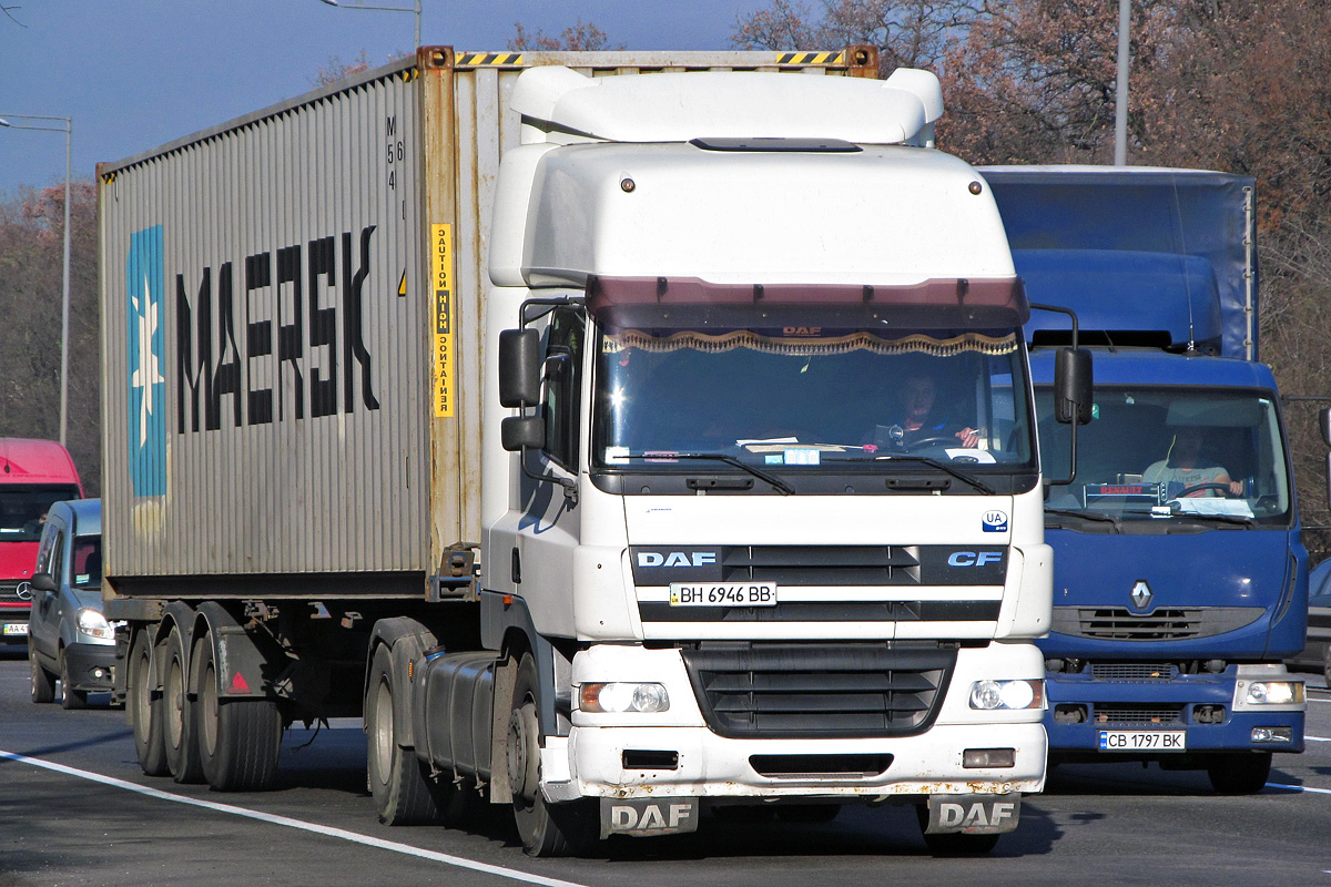 Одесская область, № ВН 6946 ВВ — DAF CF85 FT