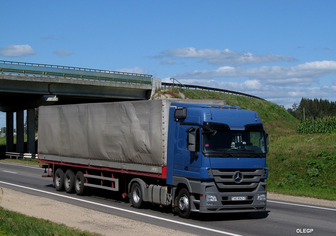 Витебская область, № АЕ 8342-2 — Mercedes-Benz Actros ('2009) 1844