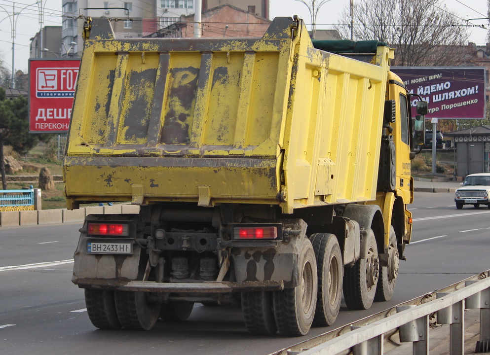 Одесская область, № ВН 2433 НІ — Mercedes-Benz Actros ('2003) 4141