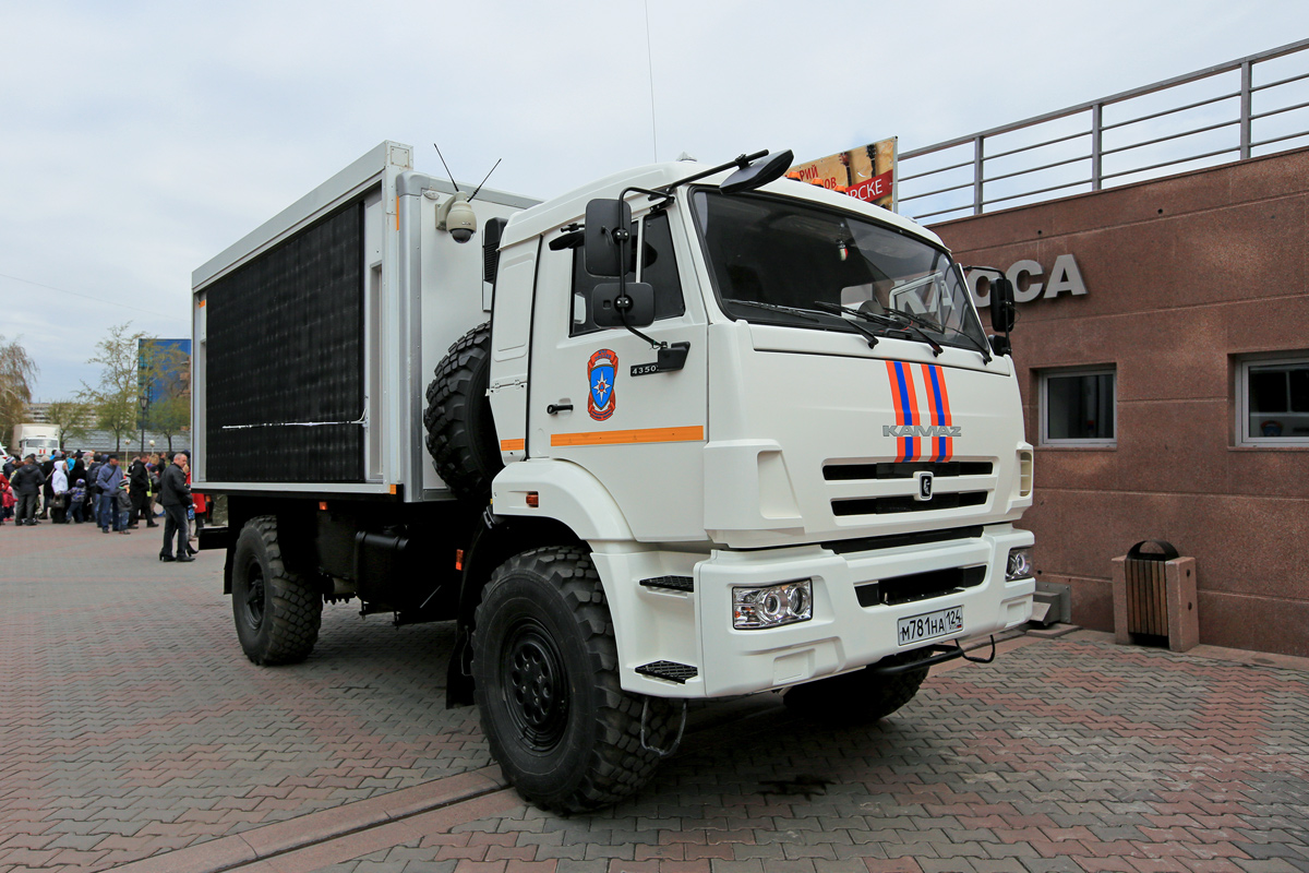 Красноярский край, № М 781 НА 124 — КамАЗ-43502-45