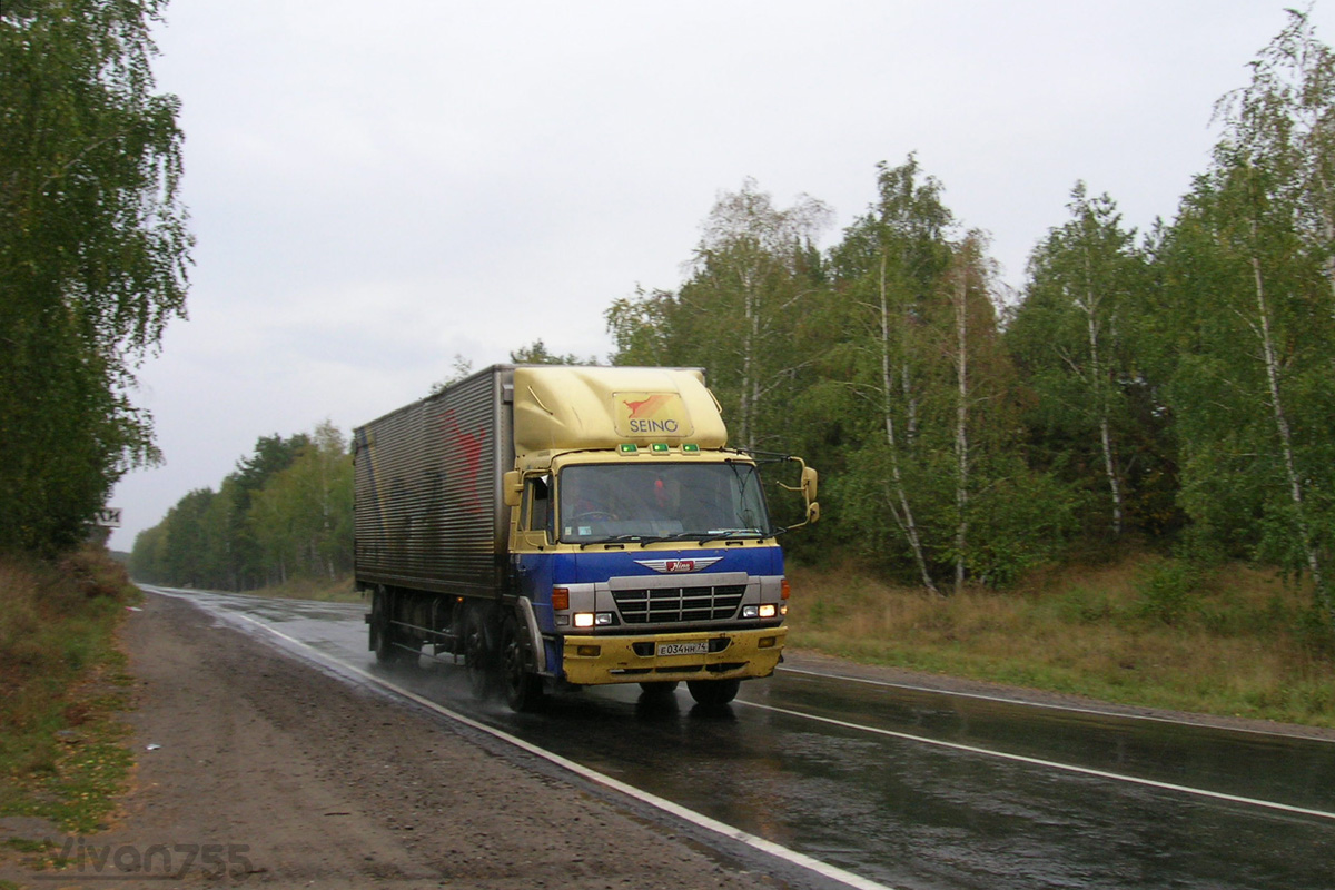 Челябинская область, № Е 034 НН 74 — Hino FN