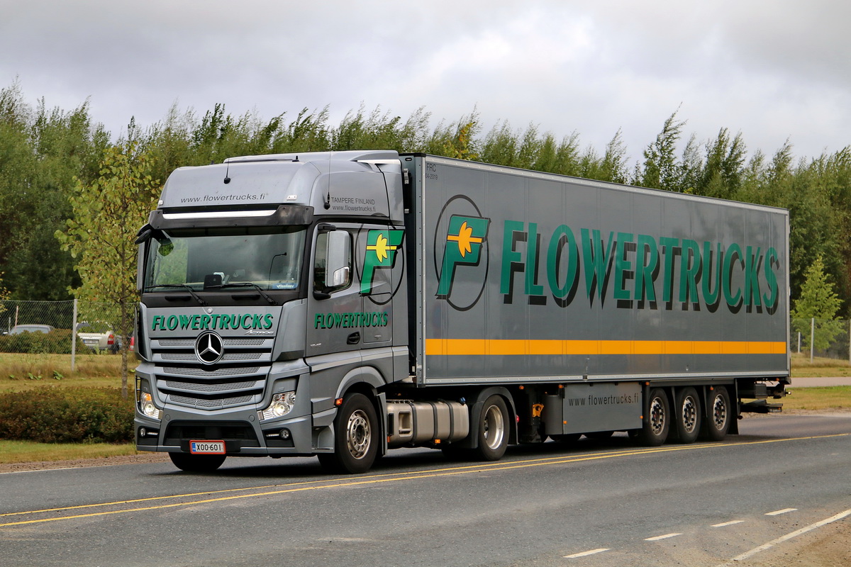 Финляндия, № XOO-601 — Mercedes-Benz Actros ('2011) 1845