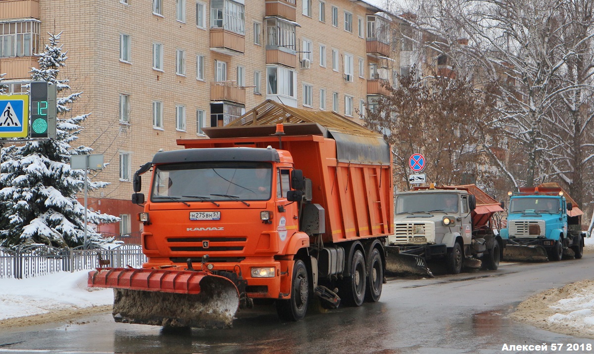 Орловская область, № Н 275 ВН 57 — КамАЗ-6520-43