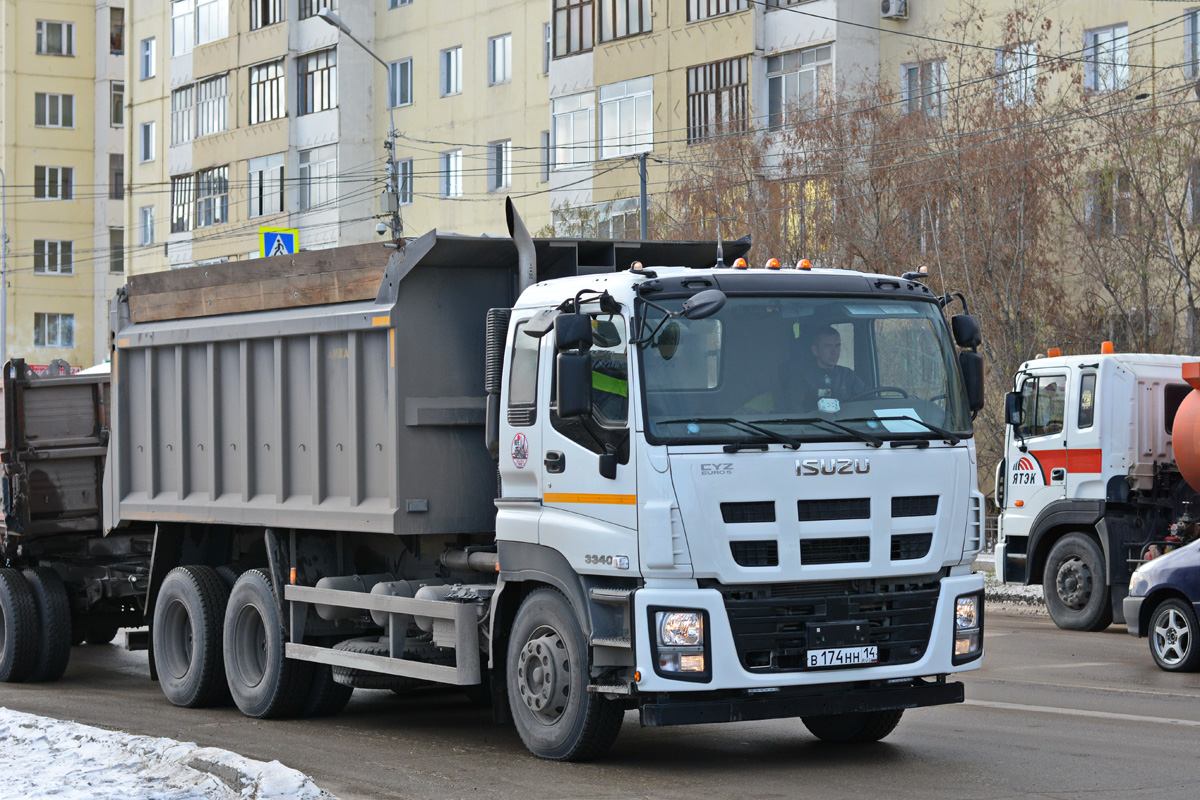 Саха (Якутия), № В 174 НН 14 — Isuzu Giga CYZ