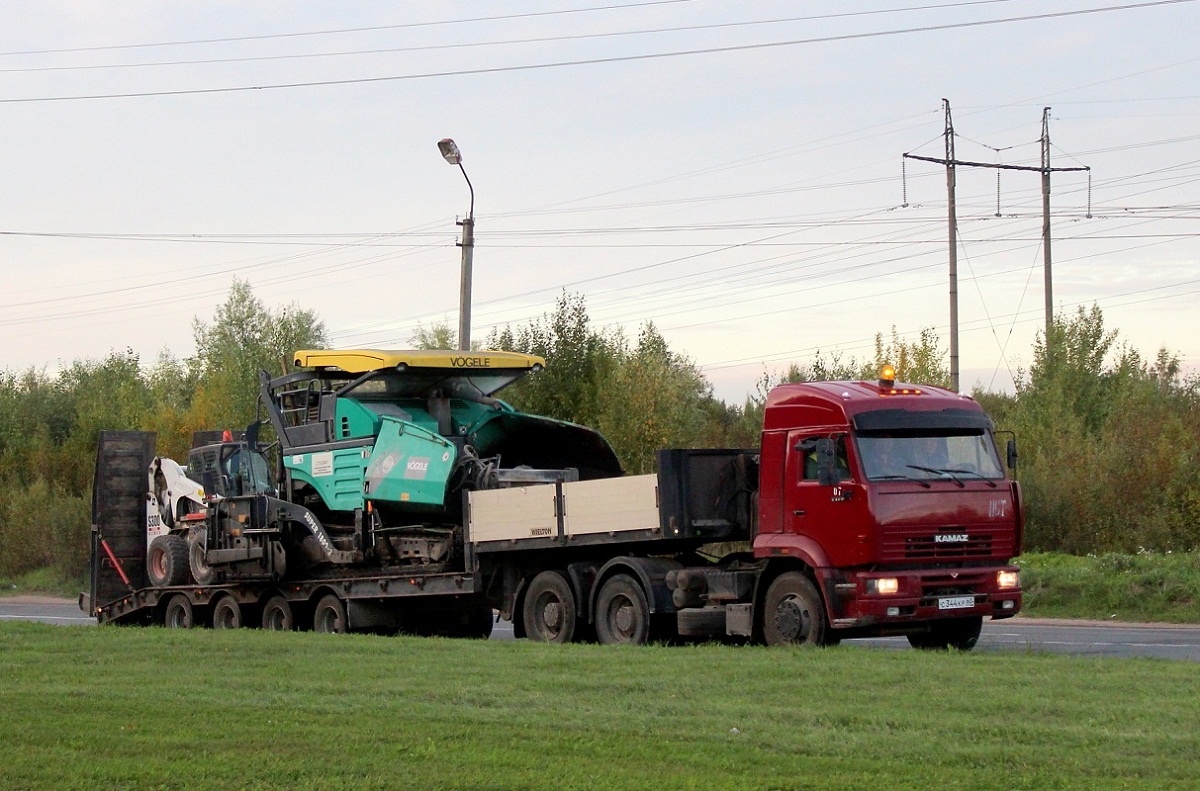 Псковская область, № С 344 КР 60 — КамАЗ-6460 [646000]