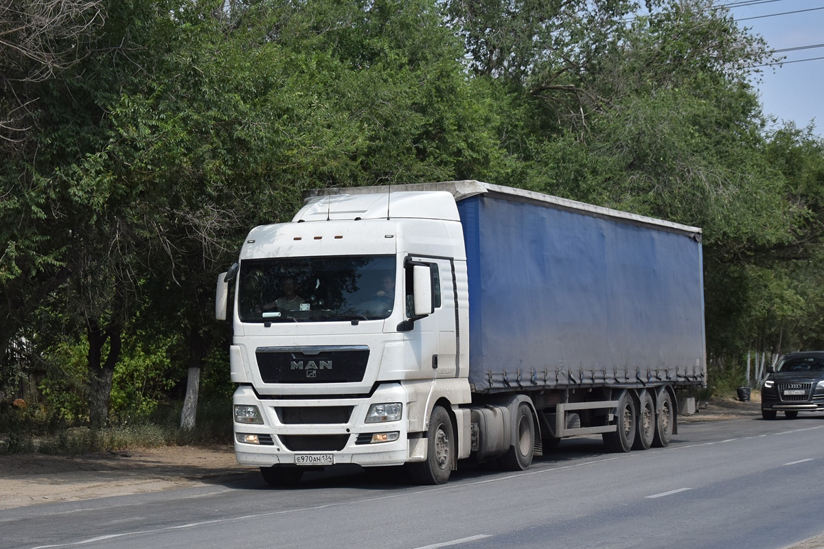 Волгоградская область, № Е 970 АН 134 — MAN TGX ('2007) 18.400