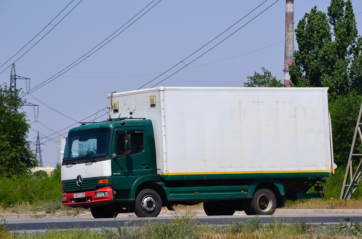 Волгоградская область, № С 847 СХ 34 — Mercedes-Benz Atego 815