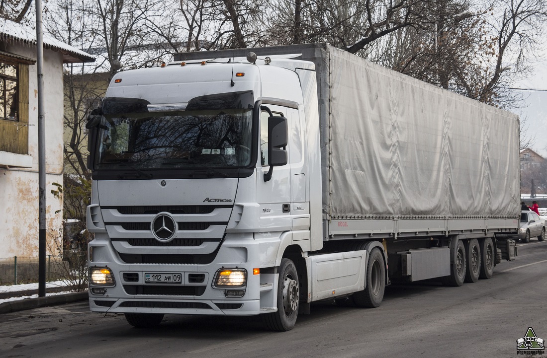 Карагандинская область, № 112 AW 09 — Mercedes-Benz Actros ('2009) 1844