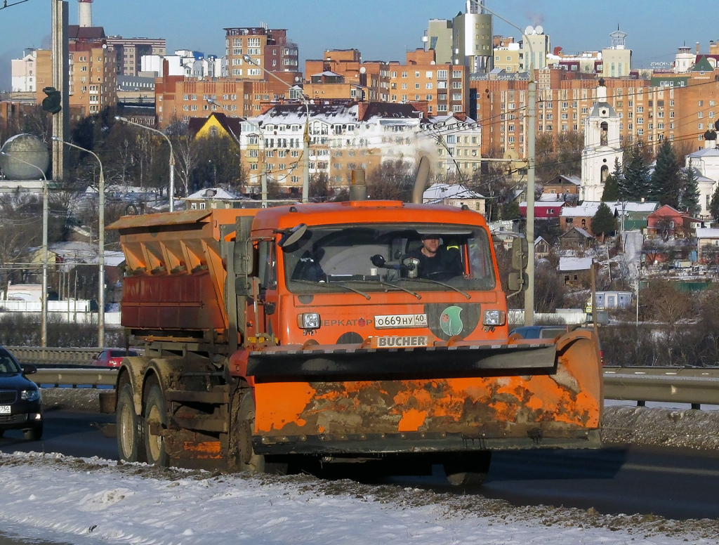 Калужская область, № О 669 НУ 40 — КамАЗ-65115-L4