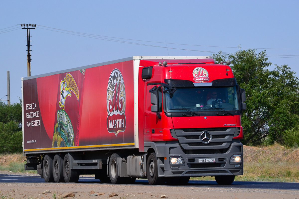 Московская область, № Р 466 НК 750 — Mercedes-Benz Actros ('2009) 1844