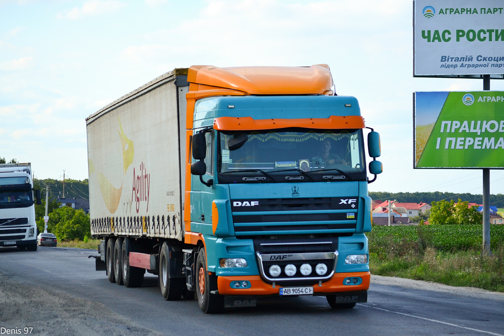 Винницкая область, № АВ 9054 СІ — DAF XF105 FT