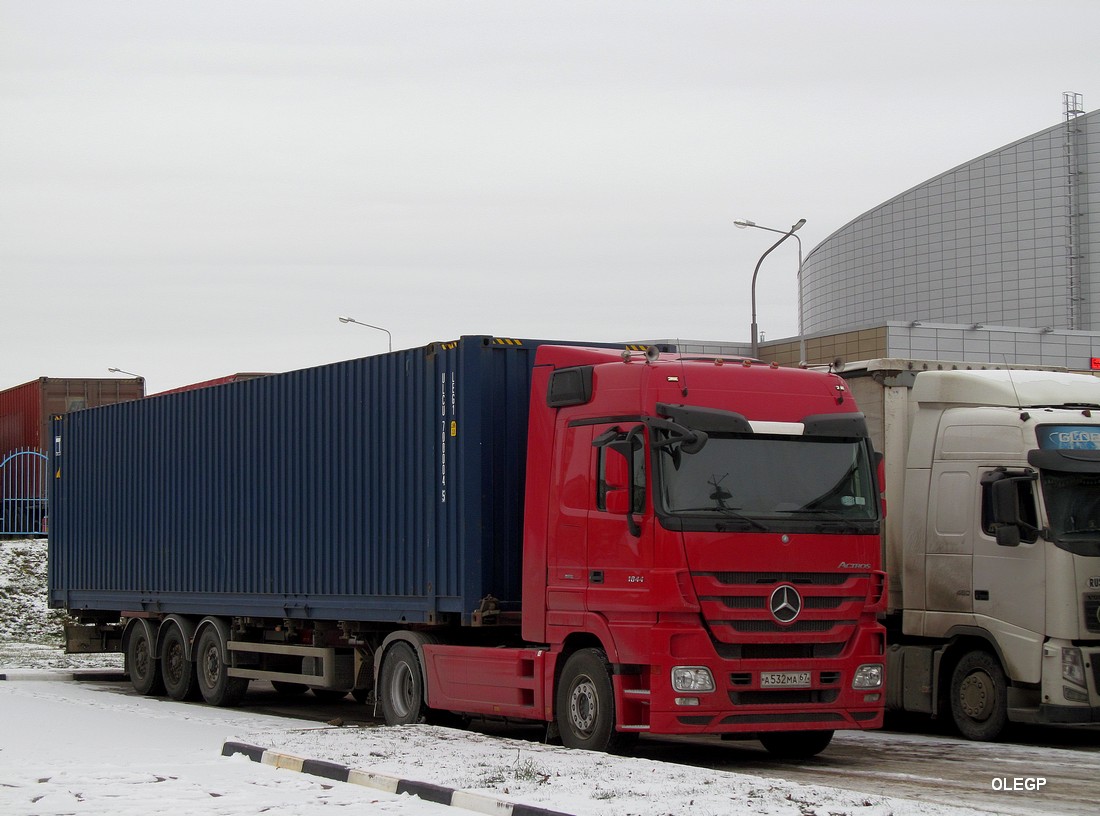 Смоленская область, № А 532 МА 67 — Mercedes-Benz Actros ('2009) 1844