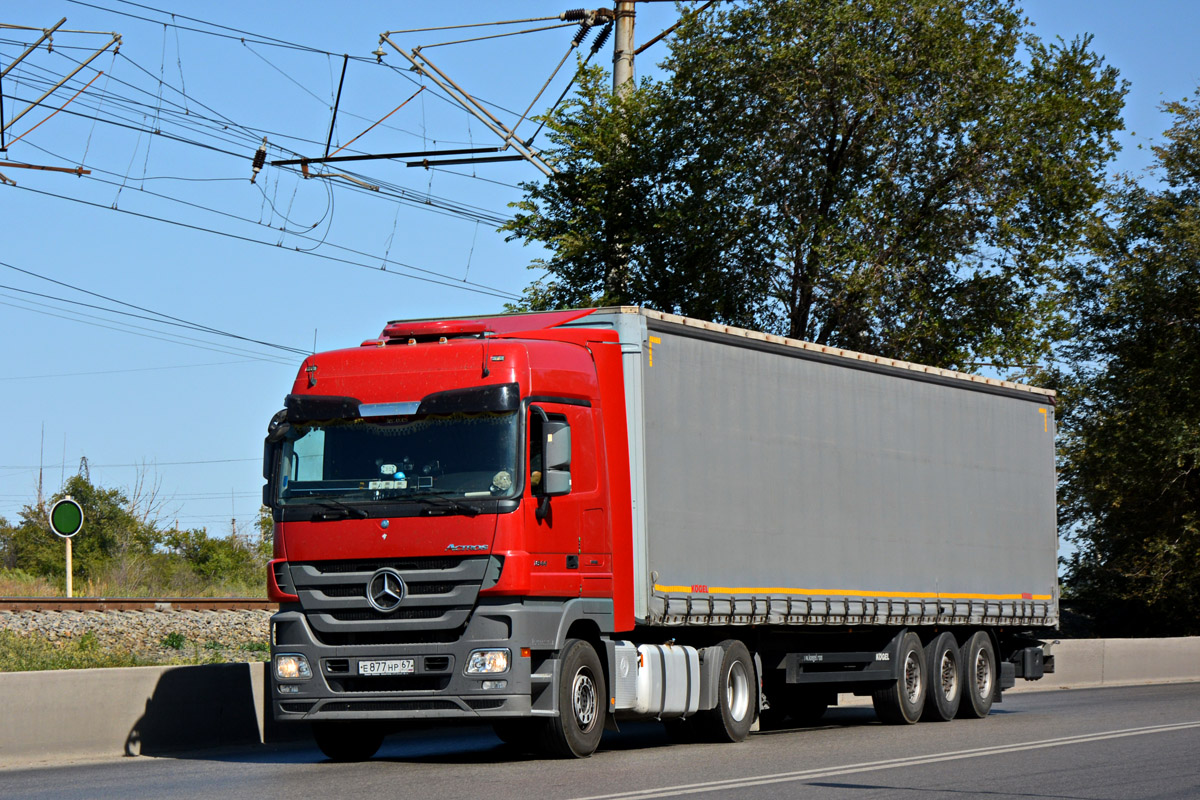 Смоленская область, № Е 877 НР 67 — Mercedes-Benz Actros ('2009) 1844