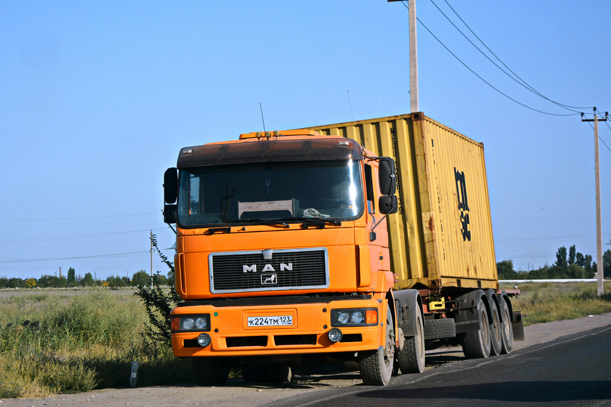 Волгоградская область, № К 224 ТМ 123 — MAN F90 (общая модель)