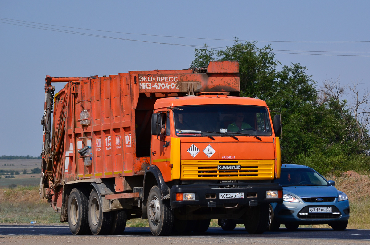 Волгоградская область, № А 052 АВ 134 — КамАЗ-65115-62