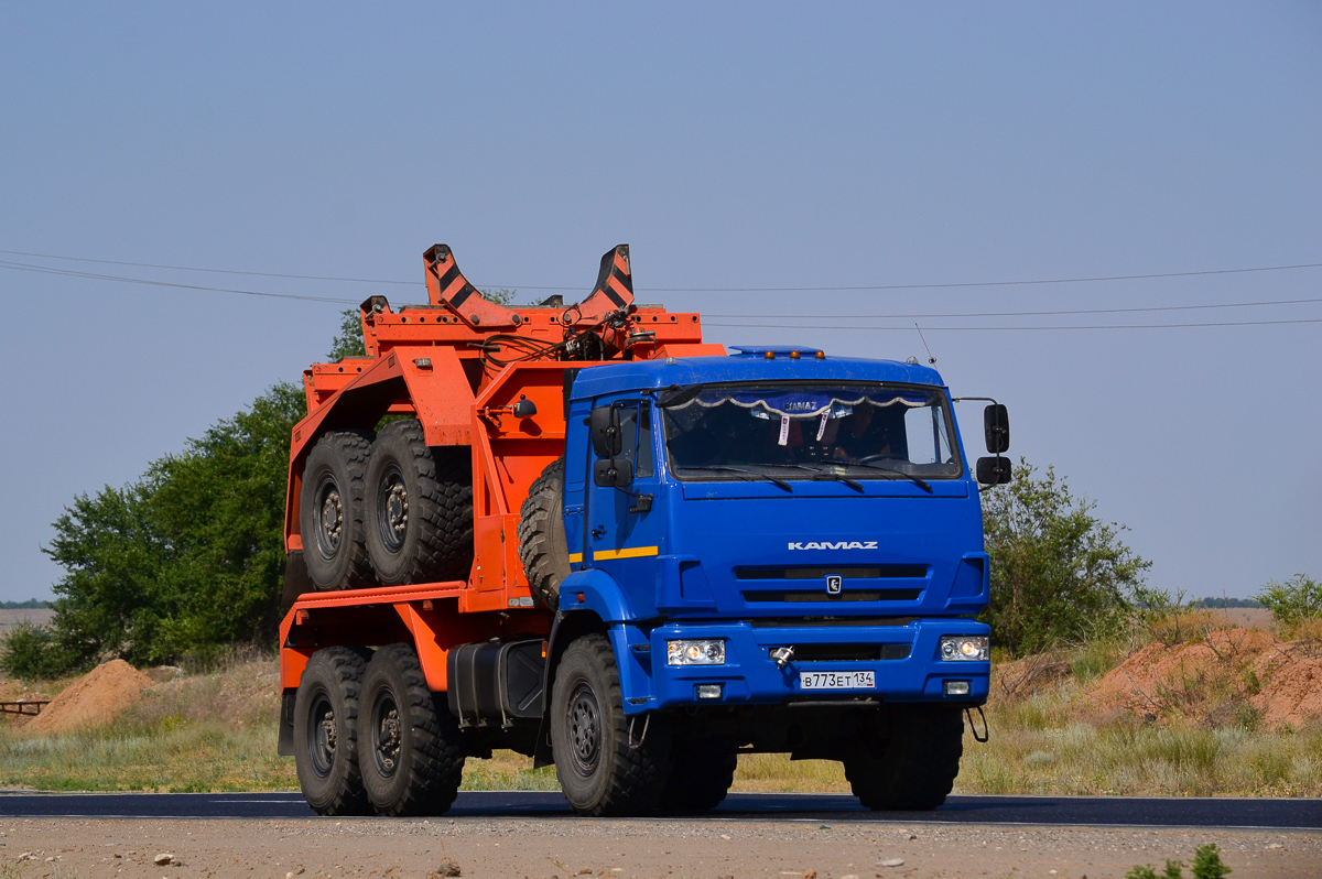 Волгоградская область, № В 773 ЕТ 134 — КамАЗ-43118-46