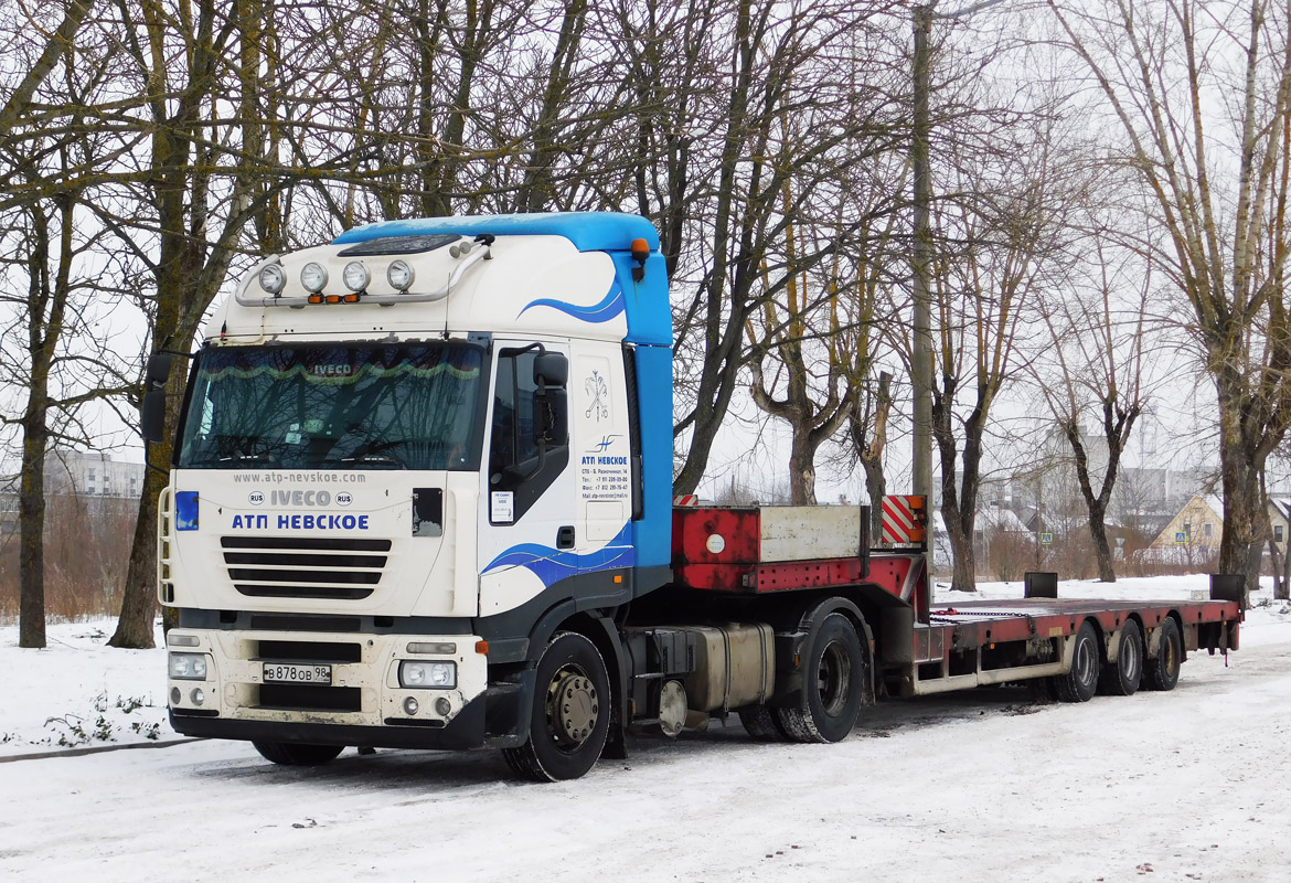 Санкт-Петербург, № В 878 ОВ 98 — IVECO Stralis ('2002)