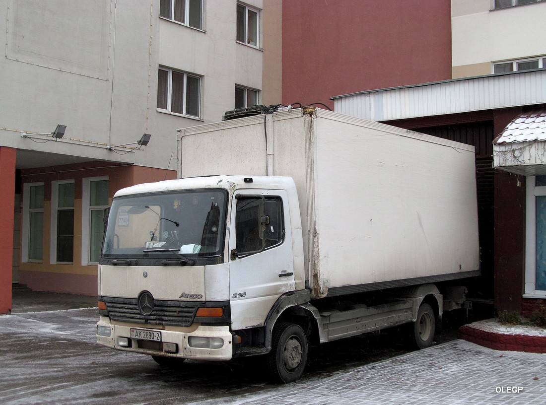 Витебская область, № АК 2890-2 — Mercedes-Benz Atego 815