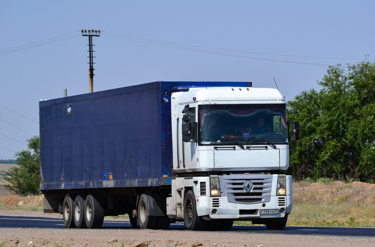 Волгоградская область, № Р 598 РМ 34 — Renault Magnum E-Tech ('2001)