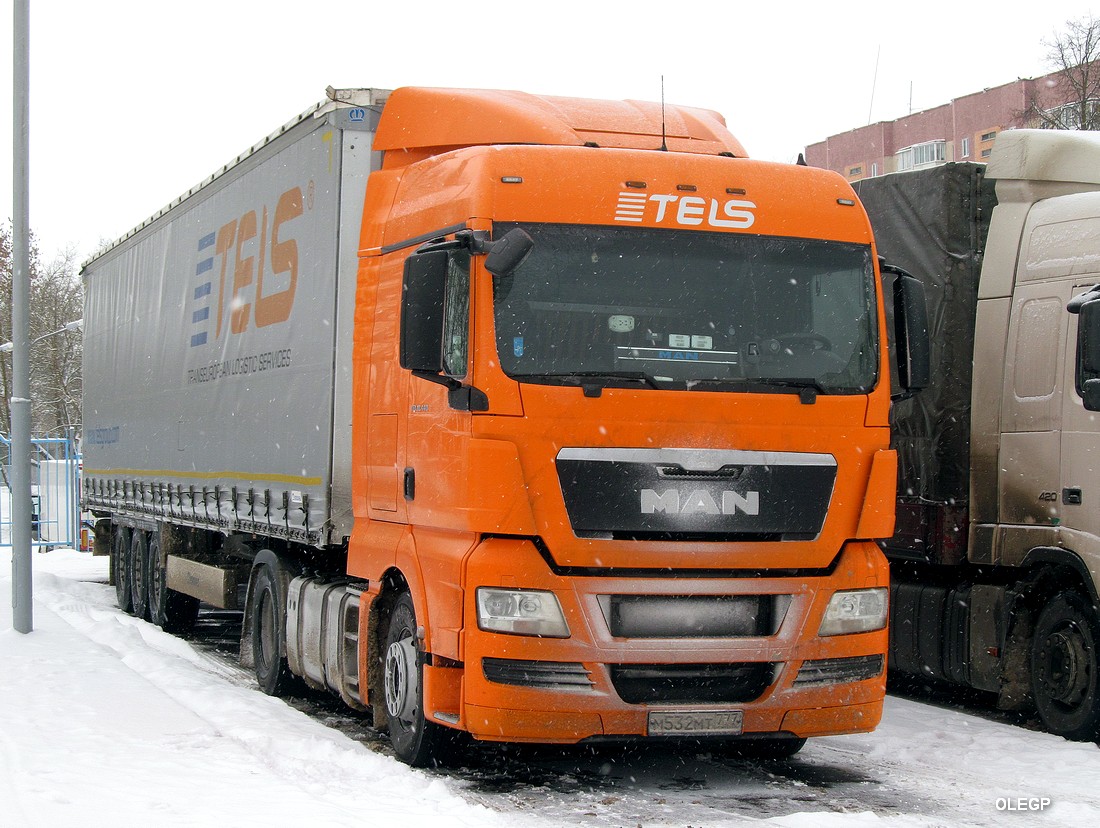 Москва, № М 532 МТ 777 — MAN TGX ('2007) 18.440