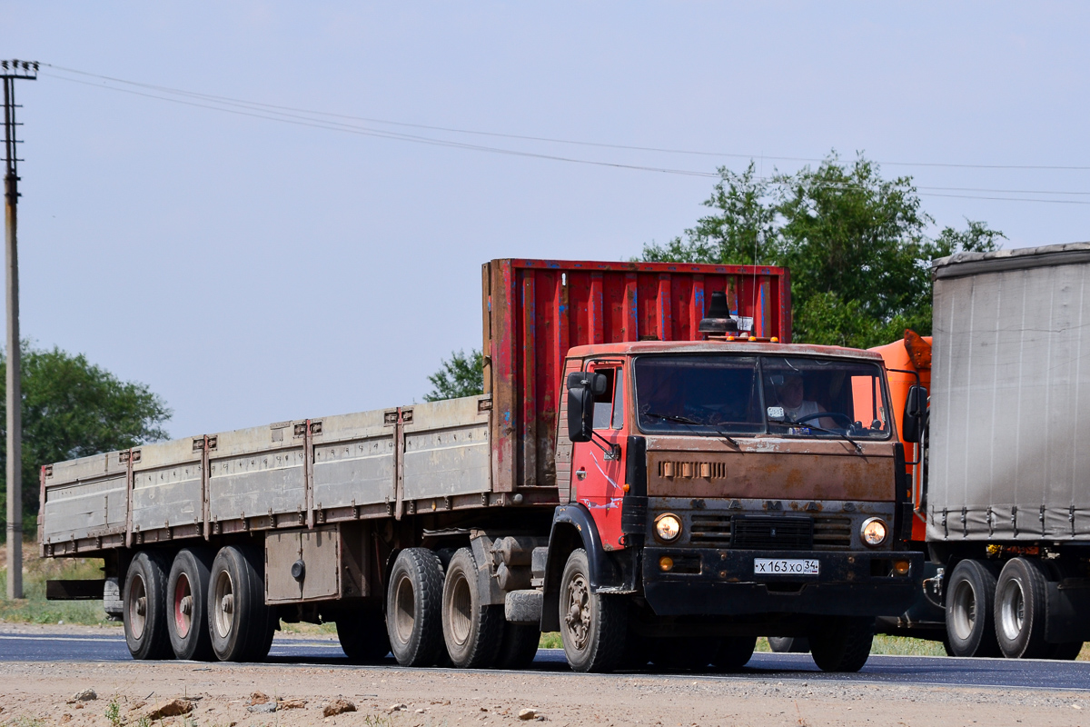 Волгоградская область, № Х 163 ХО 34 — КамАЗ-5410