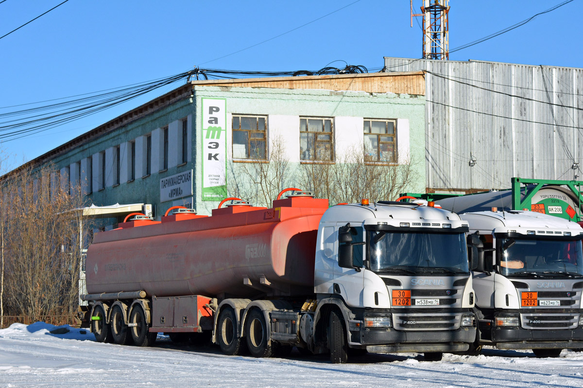 Саха (Якутия), № М 538 МВ 14 — Scania ('2011) P400