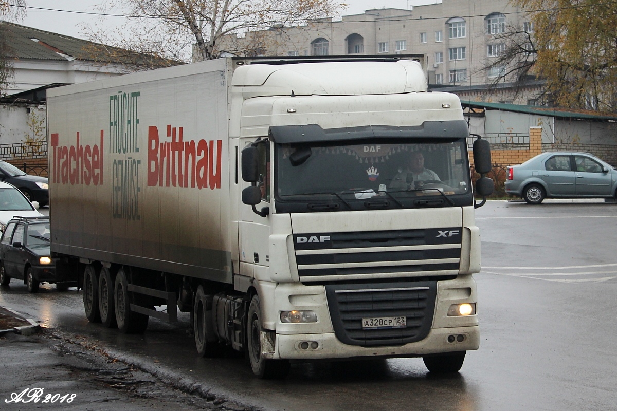 Краснодарский край, № А 320 СР 123 — DAF XF105 FT