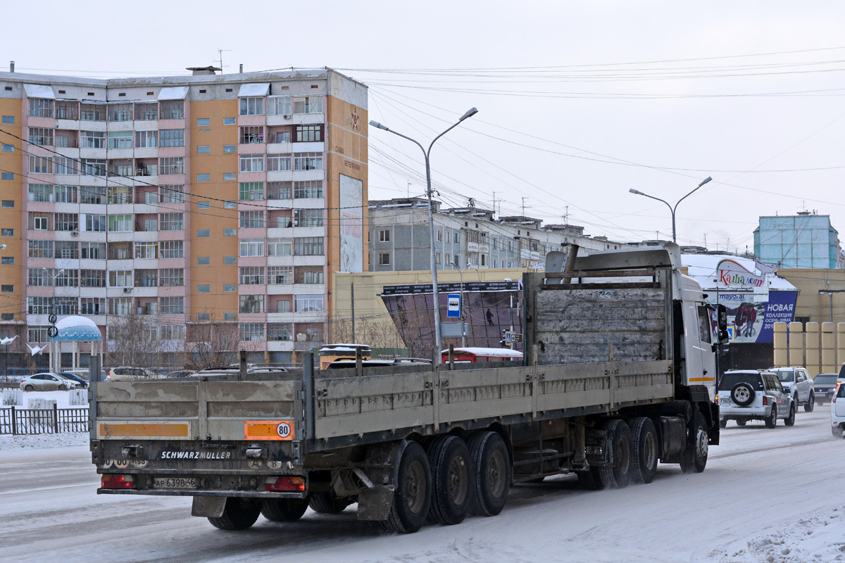 Новосибирская область, № С 525 ХУ 154 — МАЗ-6430 (общая модель)