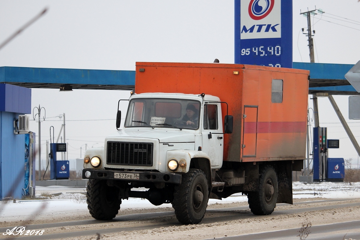 Воронежская область, № Т 573 РЕ 36 — ГАЗ-33081 «Садко»