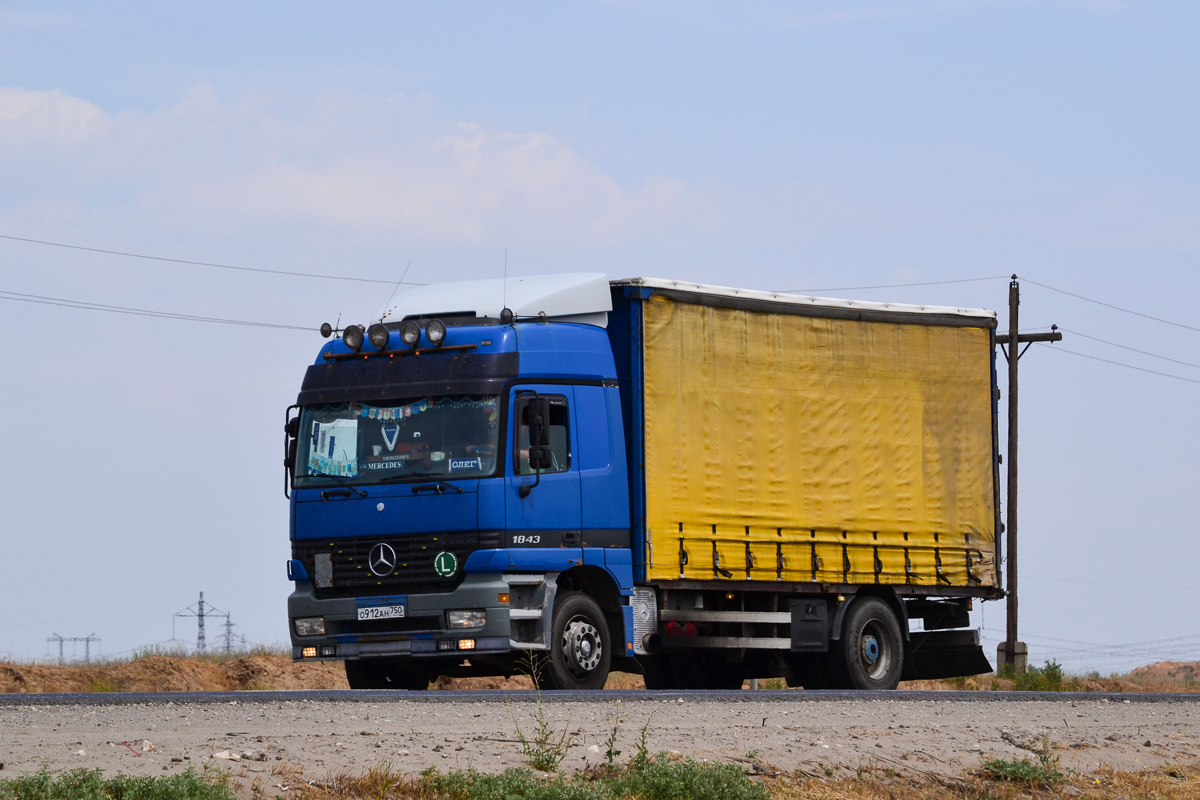 Московская область, № О 912 АН 150 — Mercedes-Benz Actros ('1997) 1843