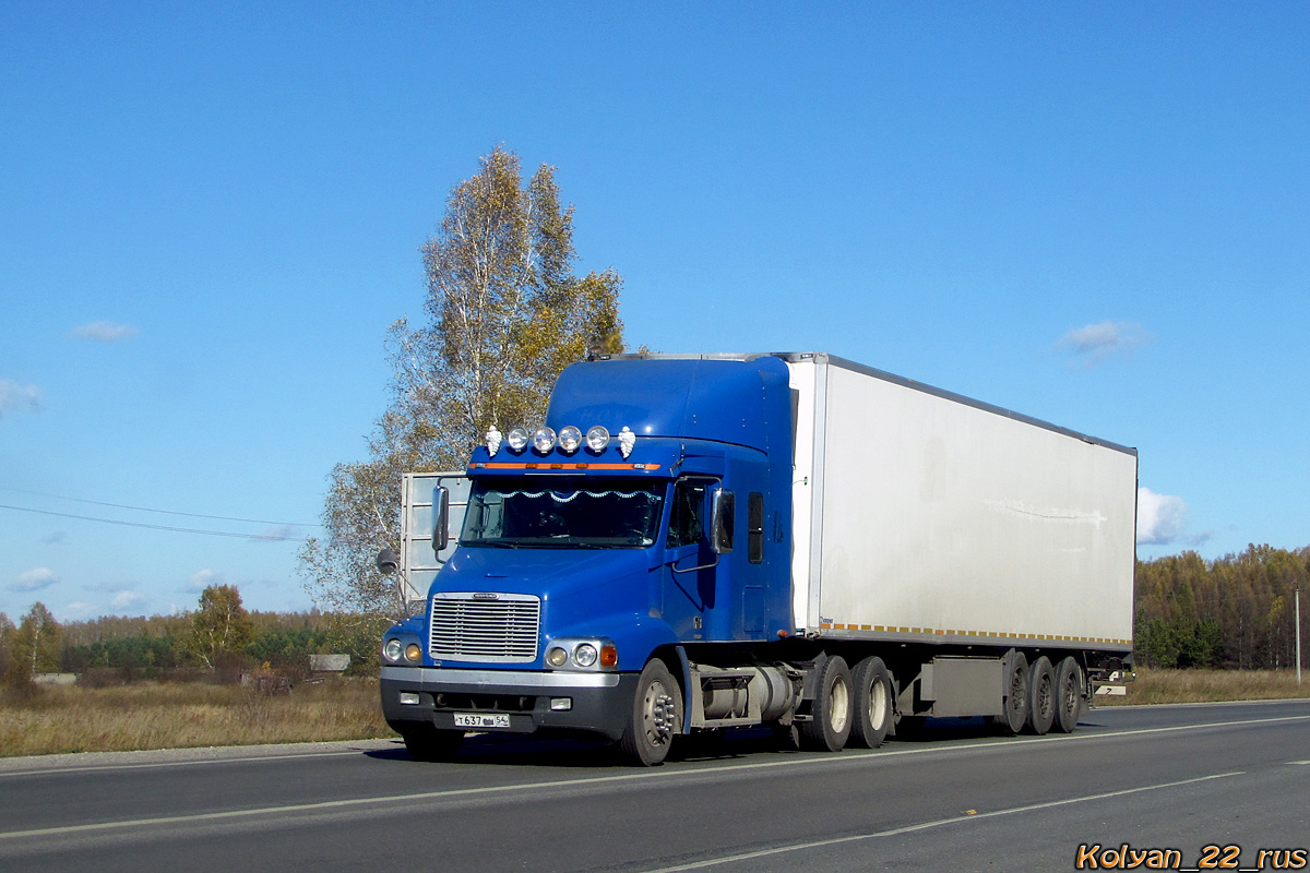 Новосибирская область, № Т 637 СН 54 — Freightliner Century Class