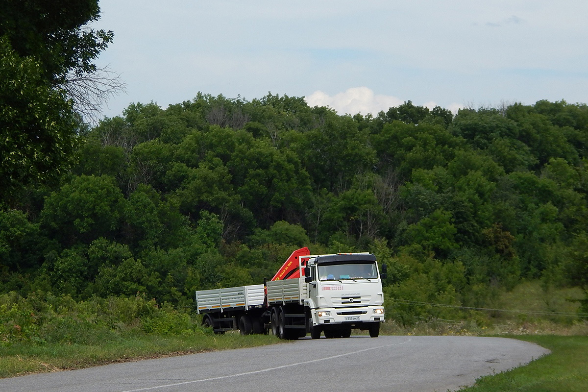 Белгородская область, № О 555 ЕМ 31 — КамАЗ-65117-L4