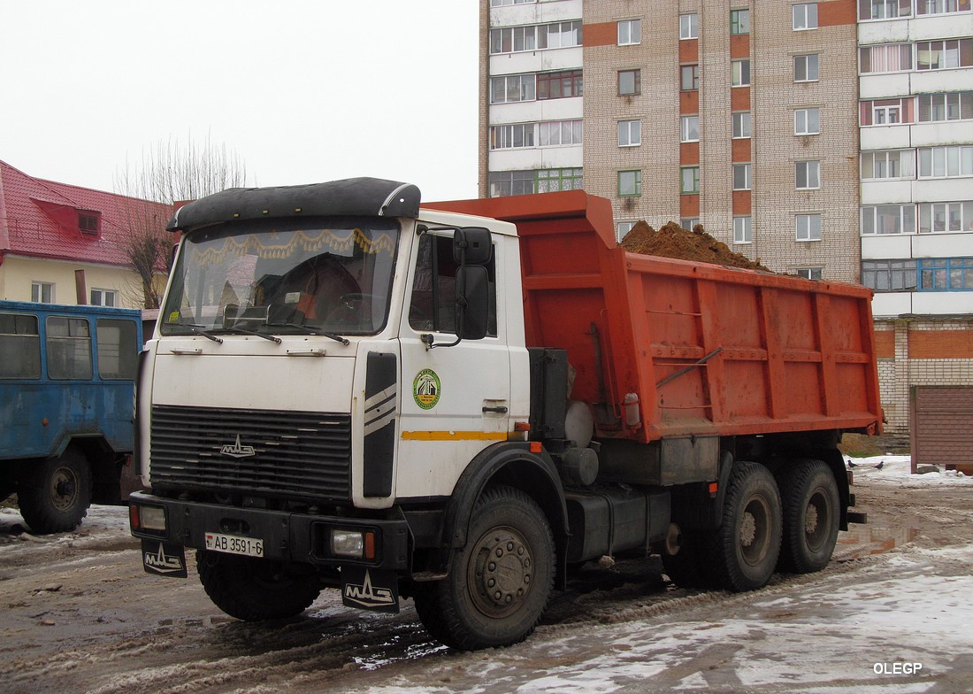 Могилёвская область, № АВ 3591-6 — МАЗ-5516 (общая модель)