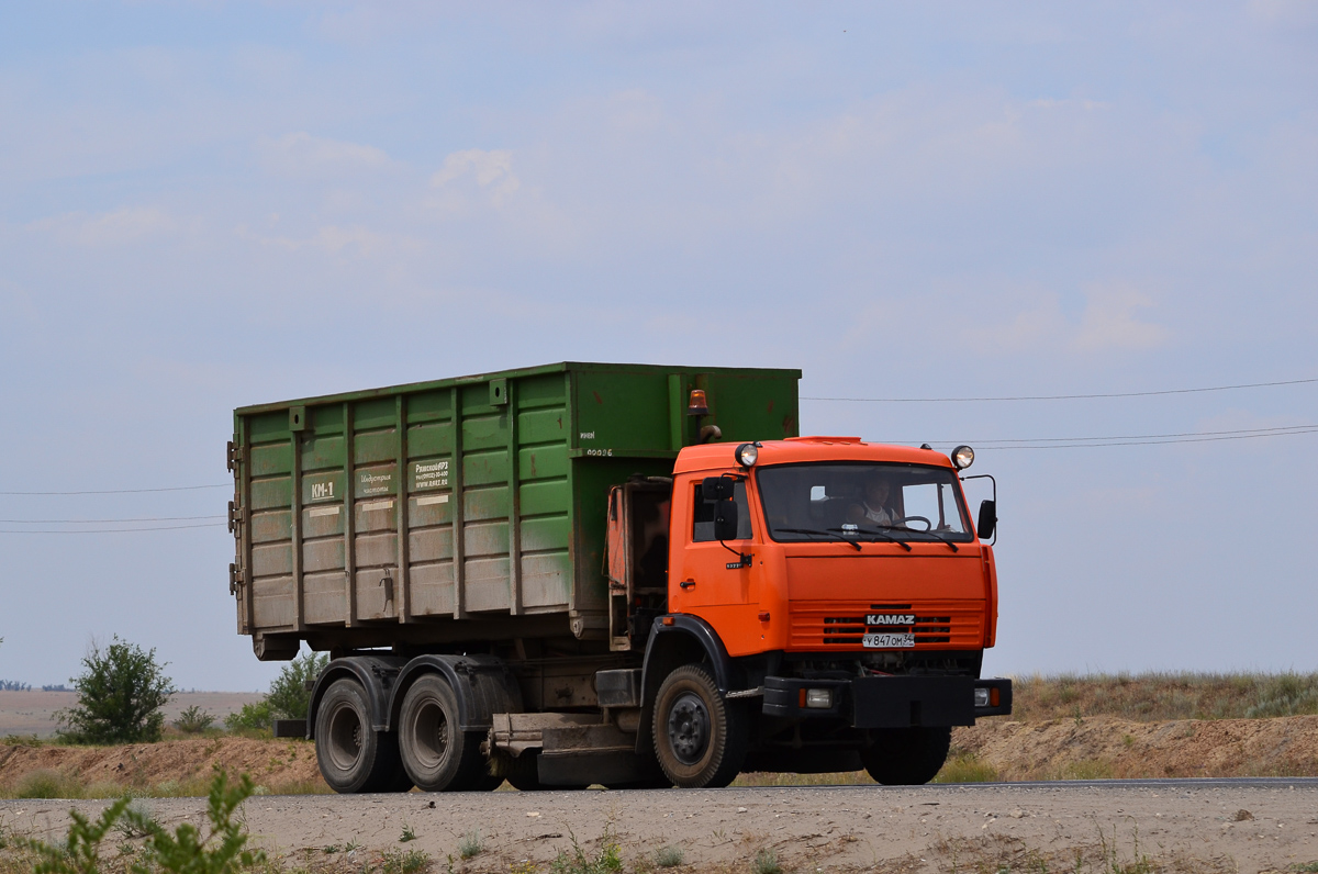 Волгоградская область, № У 847 ОМ 34 — КамАЗ-53229-15 [53229R]