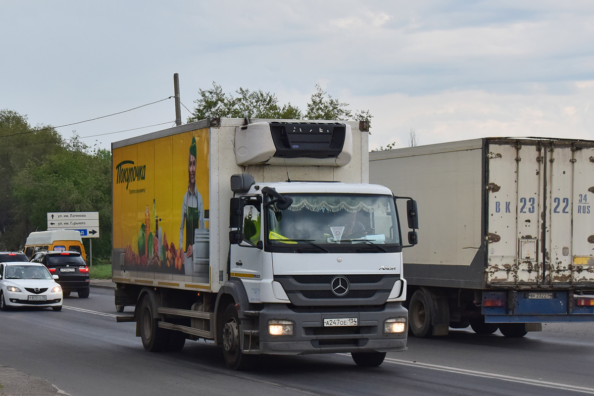 Волгоградская область, № А 247 ОЕ 134 — Mercedes-Benz Axor 1823