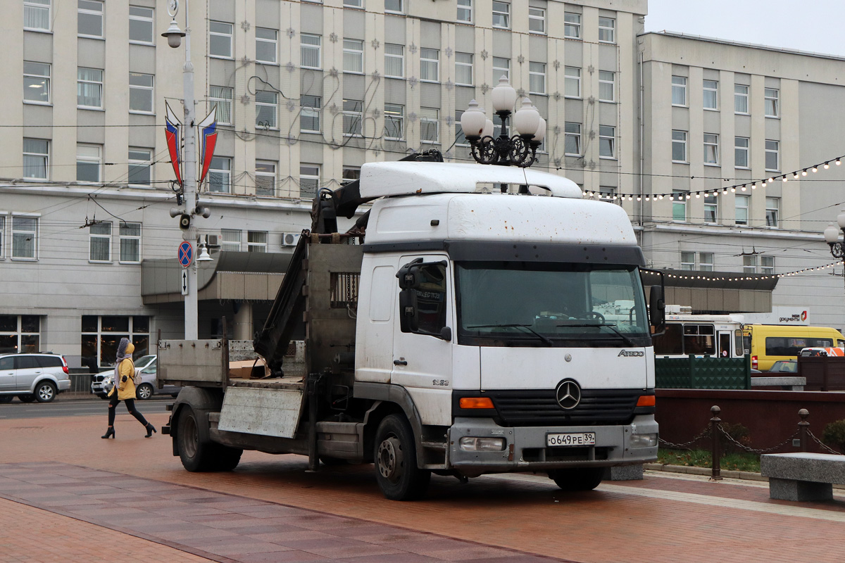 Калининградская область, № О 649 РЕ 39 — Mercedes-Benz Atego 1323