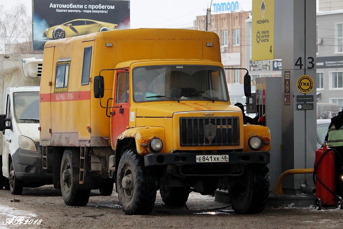 Липецкая область, № Е 841 ХК 48 — ГАЗ-3308 «Садко»