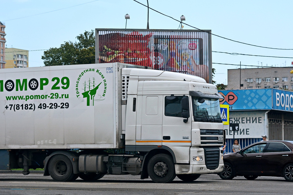 Архангельская область, № О 706 СР 777 — DAF XF105 FT