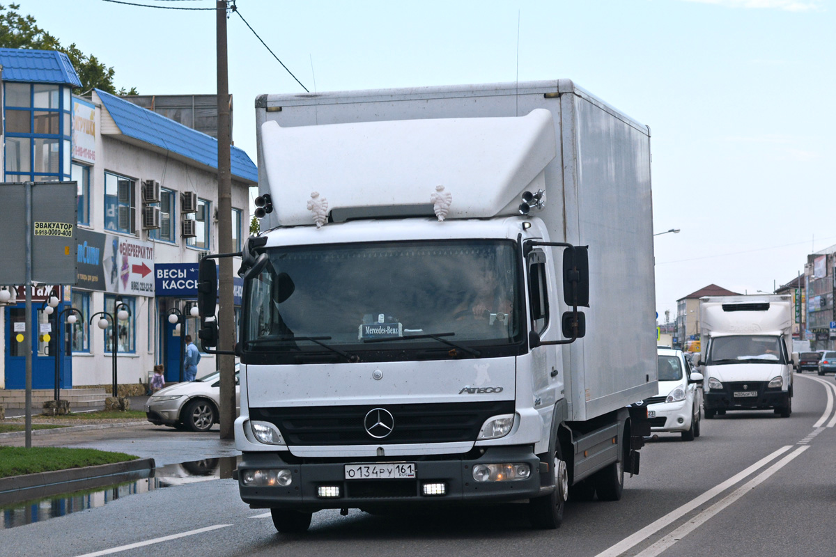 Ростовская область, № О 134 РУ 161 — Mercedes-Benz Atego 818