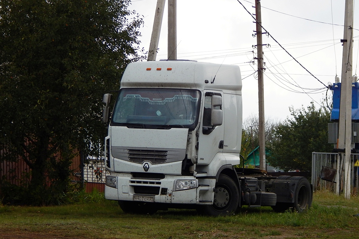 Белгородская область, № Н 407 СН 31 — Renault Premium ('2006) [X9P]