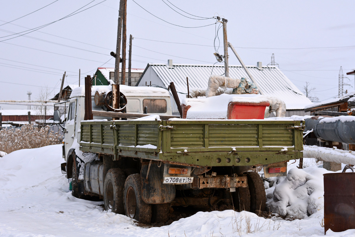 Саха (Якутия), № О 708 ЕТ 14 — КамАЗ-5320